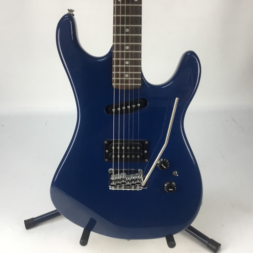 Vist Large View of Product Image Which is Used Kramer XL1 Modern Metal Electric Guitar Blue 6-String 41110-S000070157