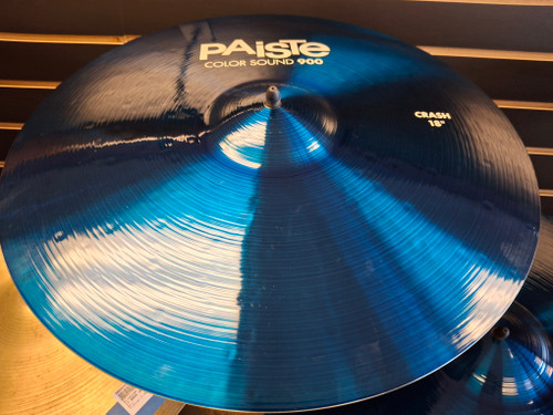 Vist Large View of Product Image Which is Used Paiste COLOR SOUND 900 18 INCH CRASH Crash Cymbal 18" 41116-S000048945