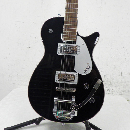 Vist Large View of Product Image Which is Used Gretsch G5260T Baritone Electromatic Electric Guitar Black 40042-S000260160