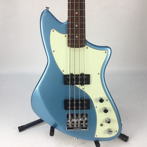 Vist Large View of Product Image Which is Used Fender METEORA BASS Bass Guitar Blue 4-String 41110-S000070158