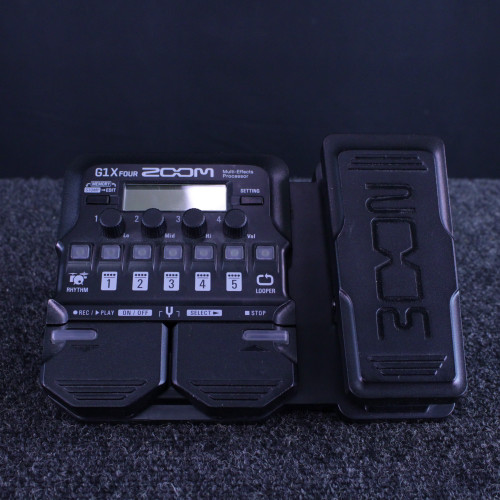 Vist Large View of Product Image Which is Used Zoom G1X FOUR MULTI FX PEDAL Multi-FX Pedal