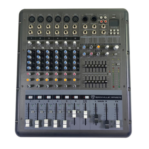 Vist Large View of Product Image Which is Used ROCKVILLE RPM870 750W POWERED MIXER 40090-S000080064