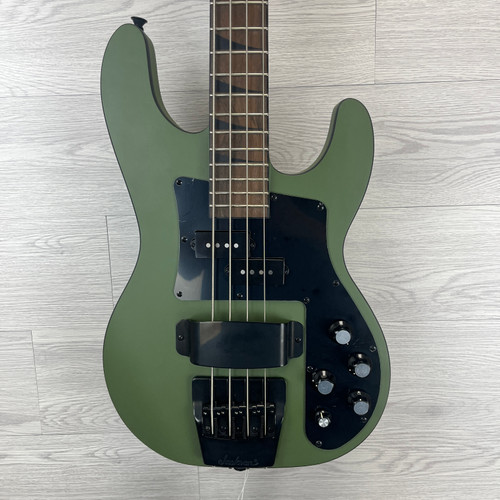 Vist Large View of Product Image Which is Used Jackson X SERIES CBX 4-STRING Modern Metal Bass Guitar Green 4-String 41124-S000205531