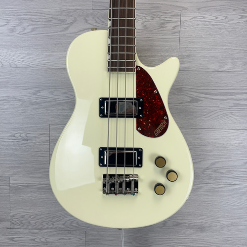 Vist Large View of Product Image Which is Used Gretsch STREAMLINER JET BASS Bass Guitar White 4-String 41124-S000205530
