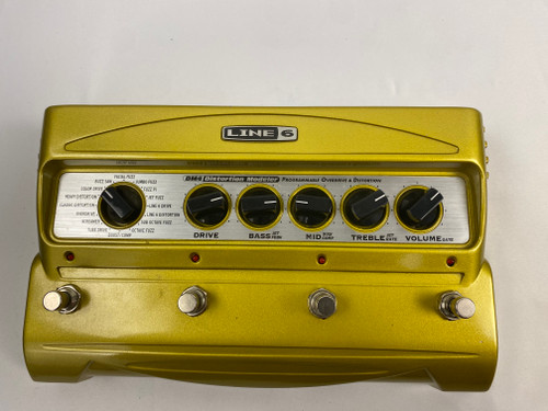 Vist Large View of Product Image Which is Used Line 6 DM4 W/ POWER SUPPLY Distortion Pedal