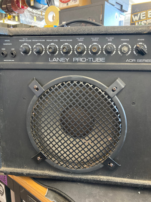 Vist Large View of Product Image Which is Used Laney PRO-TUBE AOR SERIES 1 x 10 Guitar Speaker Cabinet 1 x 10 40085-S000105656