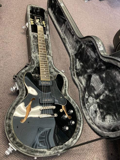 Vist Large View of Product Image Which is Used Epiphone ES-339 P90 PRO Semi-Hollow Electric Guitar Black 6-String 40085-S000105668