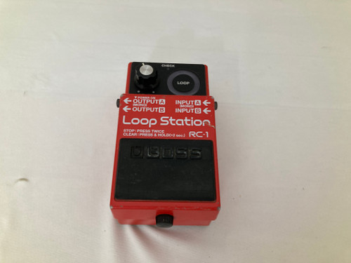 Vist Large View of Product Image Which is Used Boss RC-1 LOOPER Pedal 41112-S000097693