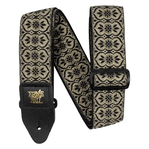 Vist Large View of Product Image Which is New EB Jacquard Gold Garden Strap