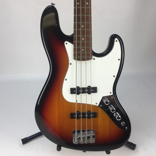 Vist Large View of Product Image Which is Used Squier STANDARD J BASS J Type Bass Guitar Sunburst 4-String 41110-S000070166