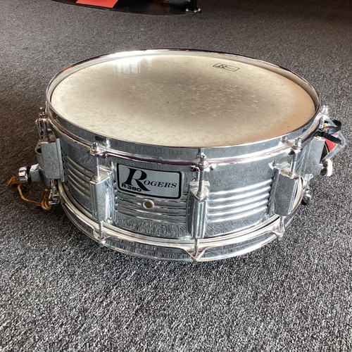 Vist Large View of Product Image Which is Used Rogers R360 SNARE Metal Snare Drum 14" 40111-S000188488
