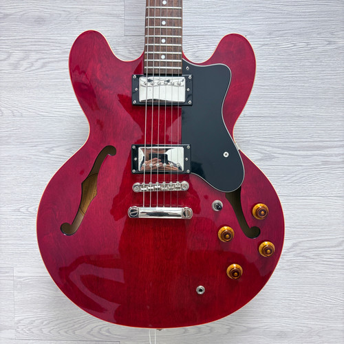Vist Large View of Product Image Which is Used Epiphone DOT CH Double Cut Electric Guitar Red 6-String 41124-S000205539