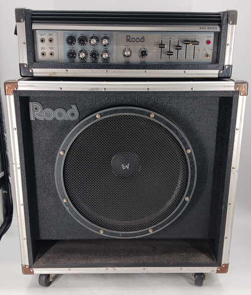 Vist Large View of Product Image Which is Used ROAD 440 W/118 Vintage Bass Amplifier Head