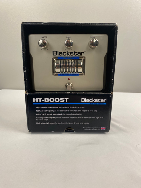 Vist Large View of Product Image Which is Used Blackstar HT-BOOST VALVE BOOST Vintage Distortion/Overdrive Pedal
