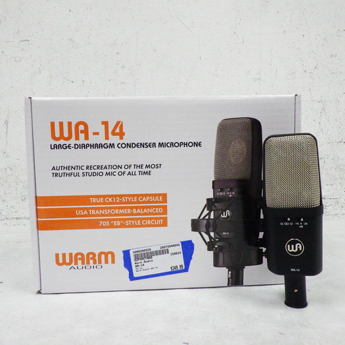 Vist Large View of Product Image Which is Used Warm Audio WA-14 Condenser Microphone 40042-S000260228