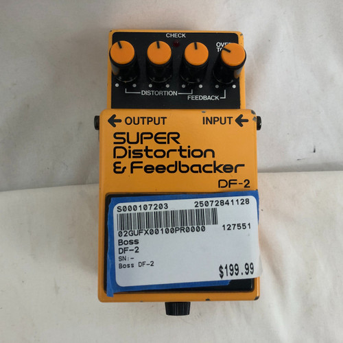 Vist Large View of Product Image Which is Used Boss DF-2 Distortion Pedal
