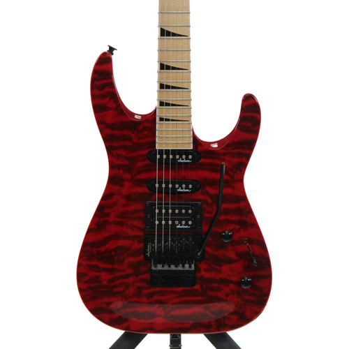 Vist Large View of Product Image Which is Used Jackson JS34Q DINKY Super S Electric Guitar Red 6-String