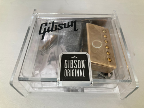 Vist Large View of Product Image Which is Used Gibson BURSTBUCKER 2 HUM GOLD Guitar Pickup 41112-S000097706