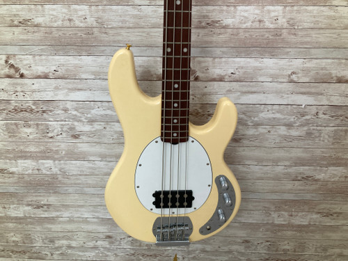 Vist Large View of Product Image Which is Used Sterling by Ernie Ball STINGRAY RAY4 BASS Guitar 4-String 41112-S000097713