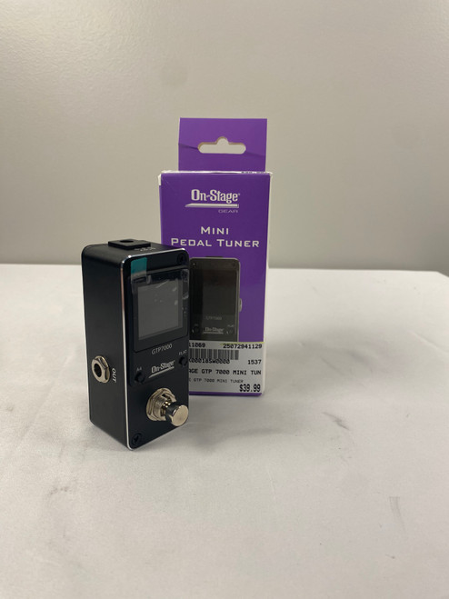 Vist Large View of Product Image Which is Used ON-STAGE GTP 7000 MINI TUNER Tuner Pedal