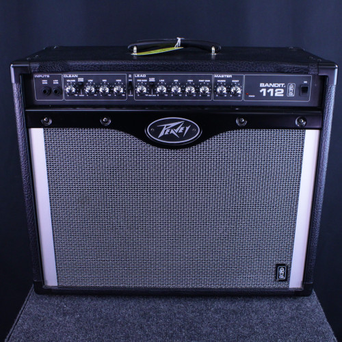 Vist Large View of Product Image Which is Used Peavey BANDIT 112 TRANSTUBE ELECTRIC GUITAR AMP 1 x 12 Solid State Amplifier 1 x 12