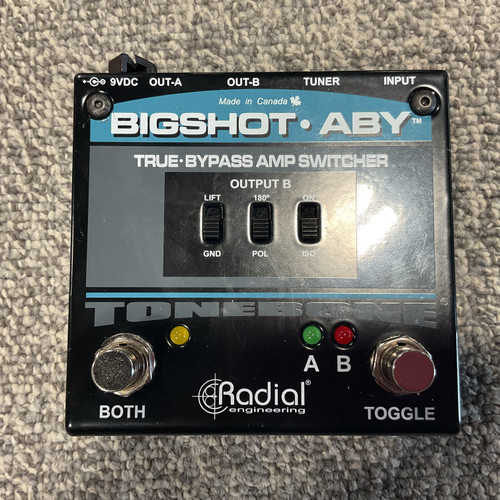 Vist Large View of Product Image Which is Used RADIAL BIGSHOT ABY Guitar Foot Switch 41106-S000095057