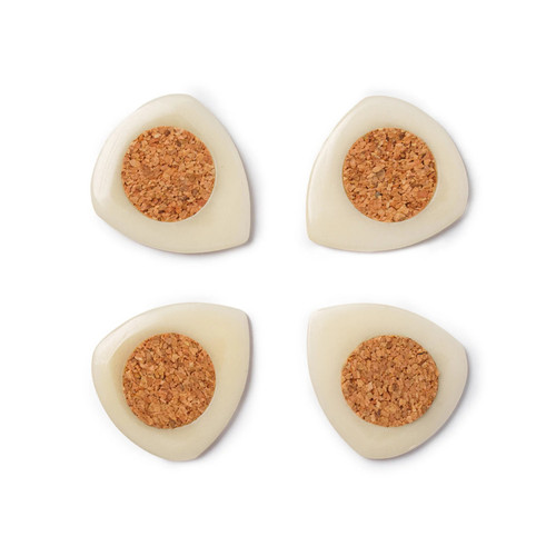 Vist Large View of Product Image Which is New Black Mountain Tagua Flatpicks 4-pack 41117-ACMBMP-TAGUA