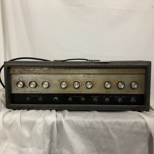 Vist Large View of Product Image Which is Used Silvertone TWIN TWELVE Vintage Tube Guitar Head 41128-S000107241
