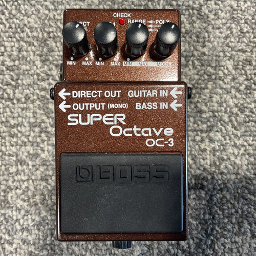 Vist Large View of Product Image Which is Used BOSS OC-3 SUPER OCTAVE Guitar Pedal 41106-S000095068