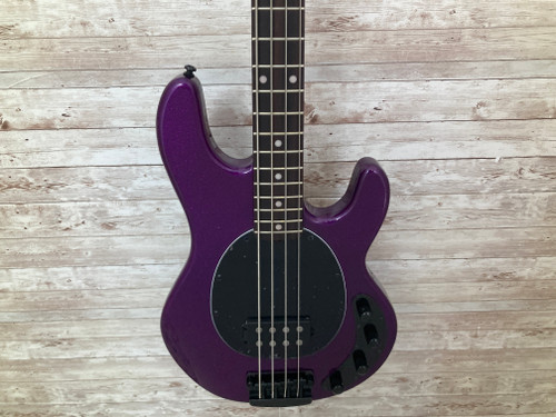 Vist Large View of Product Image Which is Used Sterling by Ernie Ball STINGRAY RAY34 Bass Guitar 4-String 41112-S000097722