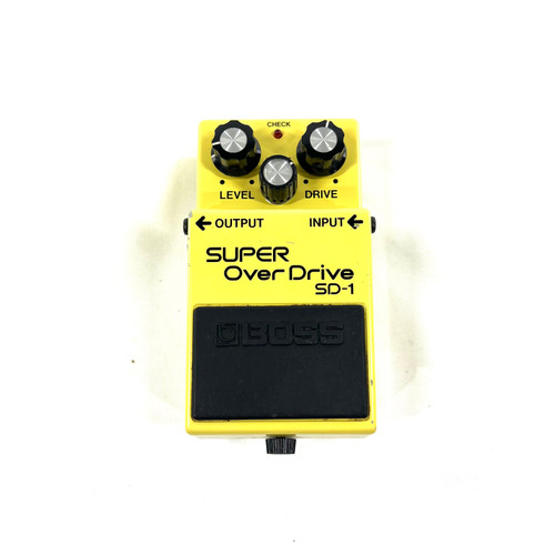 Vist Large View of Product Image Which is Used Boss Super Overdrive SD-1 Overdrive Pedal
