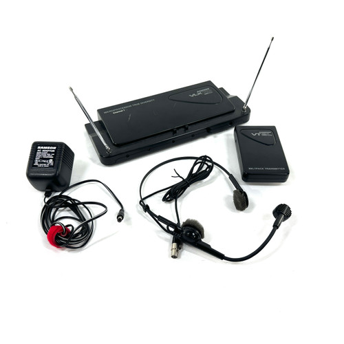 Vist Large View of Product Image Which is Used Samson VLXTD VR22/VT2L Wireless Headset Wireless Microphone