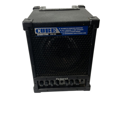 Vist Large View of Product Image Which is Used Roland CM-30 CUBE MONITOR Powered Studio Monitor 41120-S000034414