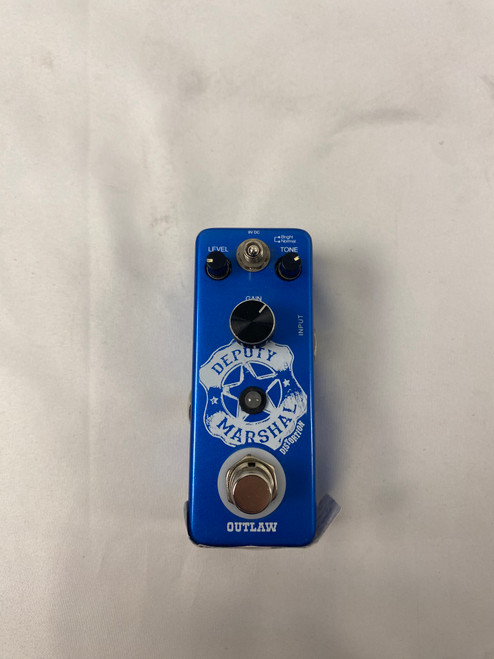 Vist Large View of Product Image Which is Used Outlaw Guitar Effects Deputy Marshal Distortion Pedal