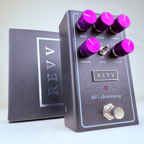 Vist Large View of Product Image Which is Used REVV G3 Anniversary Edition Distortion Guitar Pedal 41121-S000051344