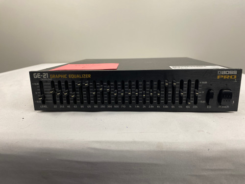 Vist Large View of Product Image Which is Used Boss GE-21 Equalizer