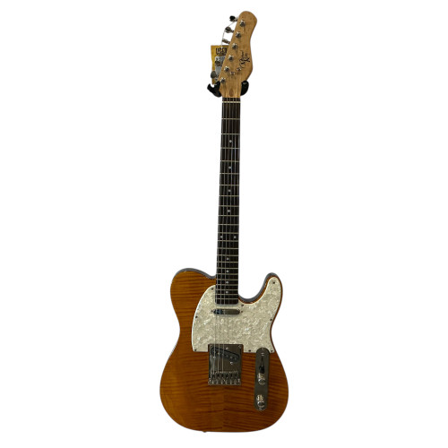 Vist Large View of Product Image Which is Used Michael Kelly ENLIGHTENED 55 S Type Electric Guitar Amber 6-String