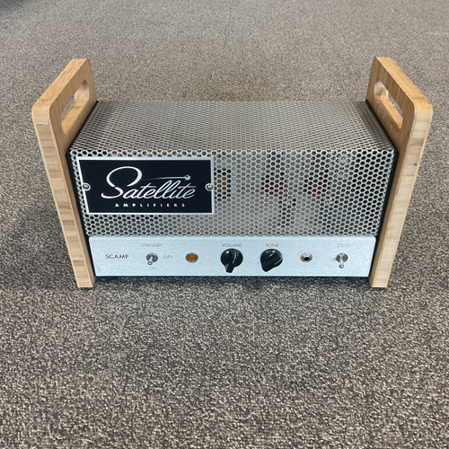 Vist Large View of Product Image Which is Used SATELLITE AMPS SCAMP 22/11 Tube Guitar Amplifier Head 41106-S000095094