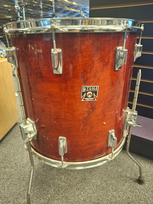 Vist Large View of Product Image Which is Used Tama SUPERSTAR CLASSIC FLOOR TOM 16 INCH Single Drum Wood 16" 41116-S000048974