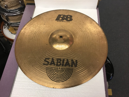 Vist Large View of Product Image Which is Used Sabian 18IN B8 ROCK CRASH Crash Cymbal 18"