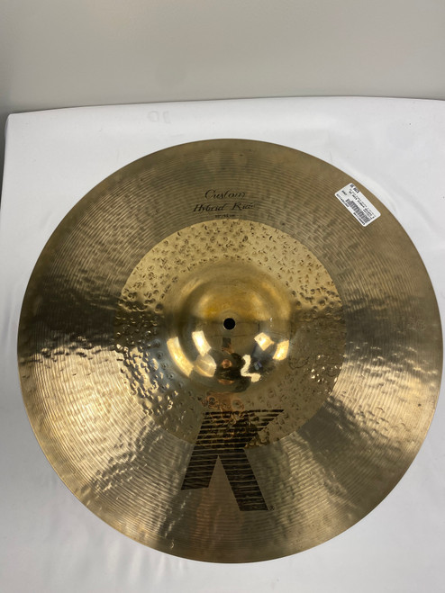 Vist Large View of Product Image Which is Used Zildjian K CUSTOM HYBRID RIDE 20 Ride Cymbal 20"