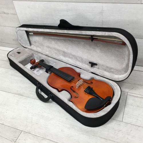 Vist Large View of Product Image Which is Used AS IS 4/4 Violin Outfit