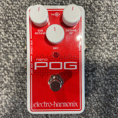 Vist Large View of Product Image Which is Used ELECTRO HARMONIX NANO POG Guitar Octave Pedal 41106-S000095103