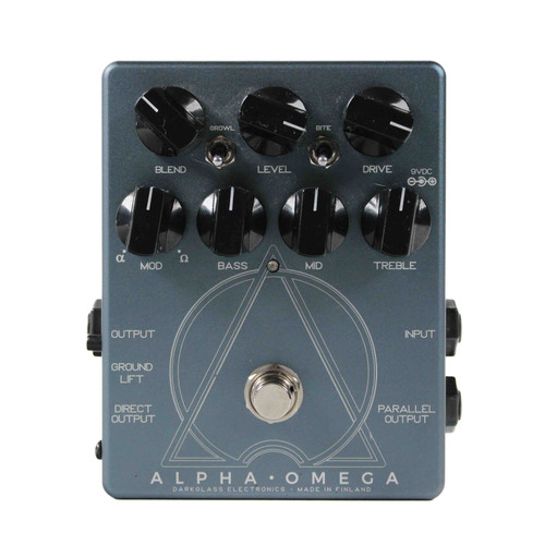 Vist Large View of Product Image Which is Used DarkGlass Electronics ALPHA OMEGA BASS PREAMP Guitar Effects Pedal