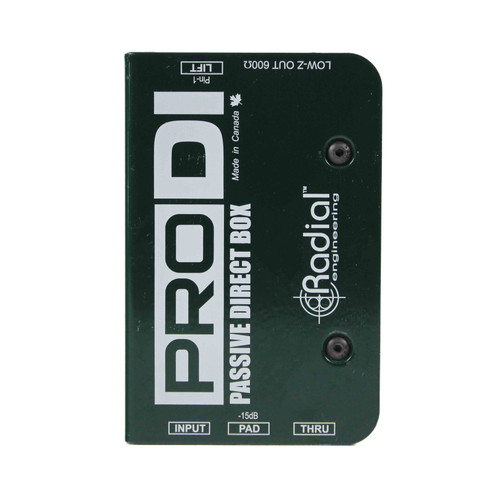 Vist Large View of Product Image Which is Used Radial PRO DI PASSIVE DIRECT BOX Pro Sound Product