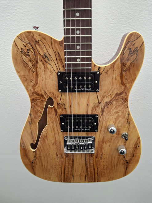 Vist Large View of Product Image Which is Used IYV THIN LINE SPAULTED Electric Guitar Natural 6-String 41116-S000048980