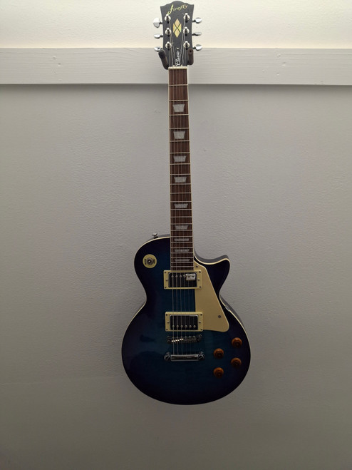 Vist Large View of Product Image Which is Used FIREFLY CLASSIC LES PAUL FM Electric Guitar Blue 6-String 41116-S000048979