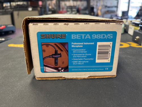 Vist Large View of Product Image Which is Used Shure BETA 98D/S Condenser Microphone 40085-S000105699