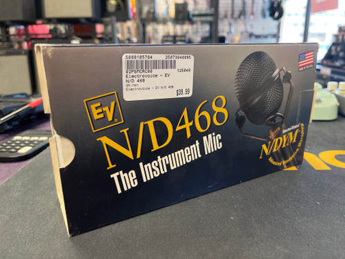 Vist Large View of Product Image Which is Used Electrovoice - EV N/D 468 Dynamic Microphone 40085-S000105704