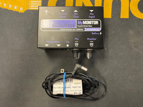 Vist Large View of Product Image Which is Used Art MYMONITOR PERSONAL MONITOR MIXER Powered Mixing Head 40085-S000105707